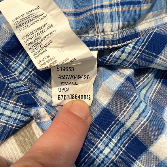 Mens IZOD SURFCASTER Performance Short Sleeved Casual Button down shirt Size M - Picture 6 of 12